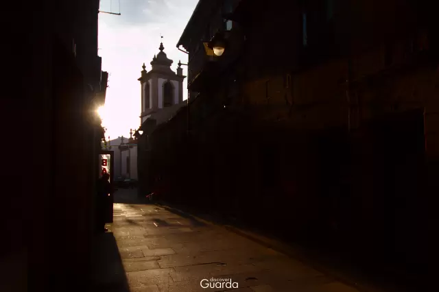 Igreja de São Vicente - Ao anoitecer (foto de 2018)