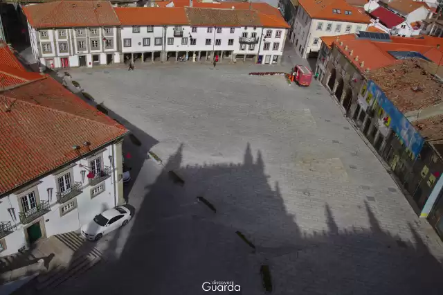 Praça Luís de Camões - Vista a partir do terraço da Sé Catedral (foto de 2019)