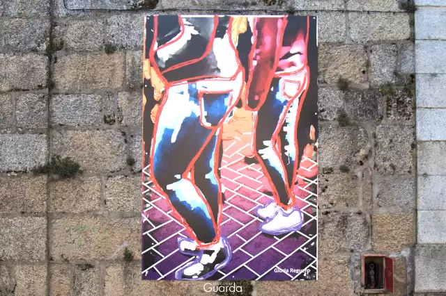 Via Pictorica - Obra de Gloria Reguero (Valladolid, Espanha) - (foto de 2021)