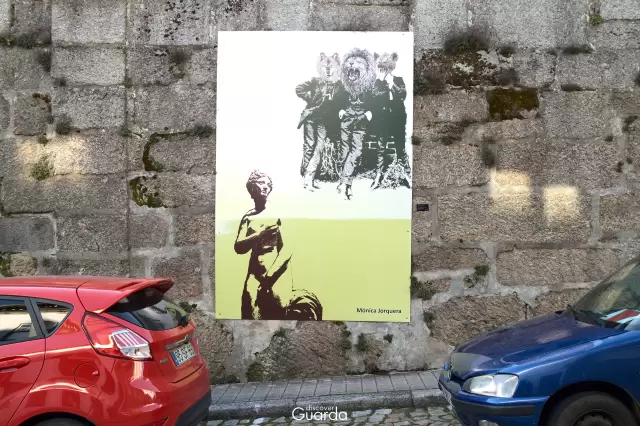 Via Pictorica - Obra de Mónica Jorquera (Léon, Espanha) - (foto de 2021)